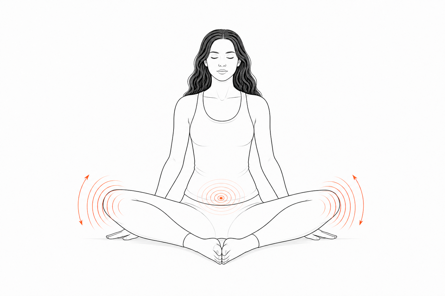 Minimal line anatomy illustration for Leg-Loop Standing-Wave Node.